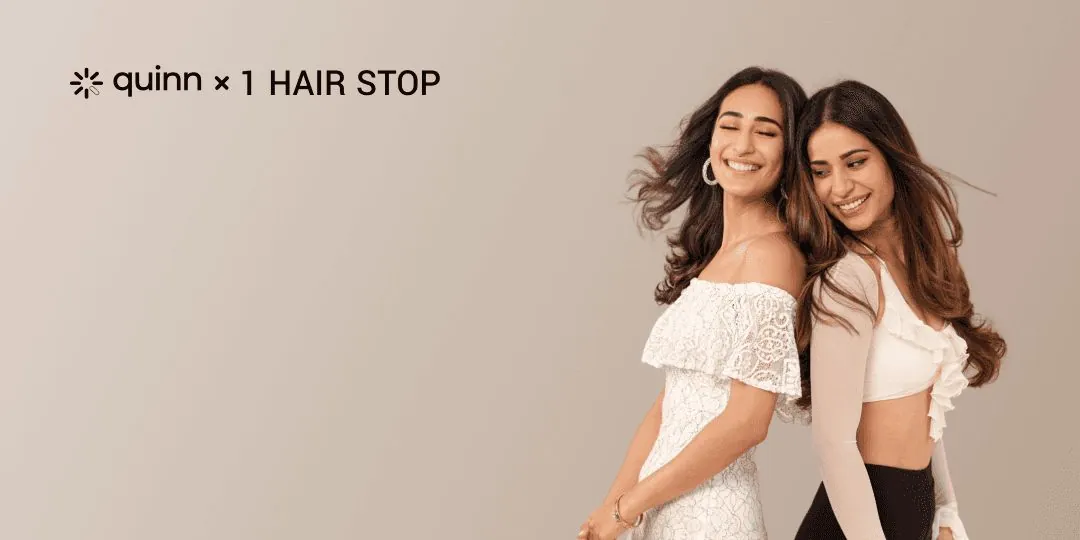 1 Hair Stop × Quinn — hair & beauty shoppable video case study